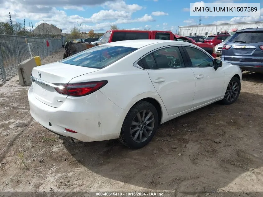 2019 Mazda Mazda6 Sport VIN: JM1GL1UM1K1507589 Lot: 40615410