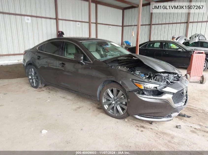 2019 Mazda Mazda6 Touring VIN: JM1GL1VM3K1507267 Lot: 40809003