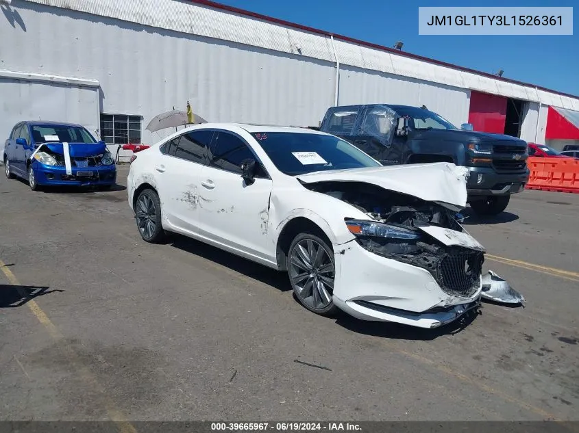 2020 Mazda Mazda6 Grand Touring VIN: JM1GL1TY3L1526361 Lot: 39665967