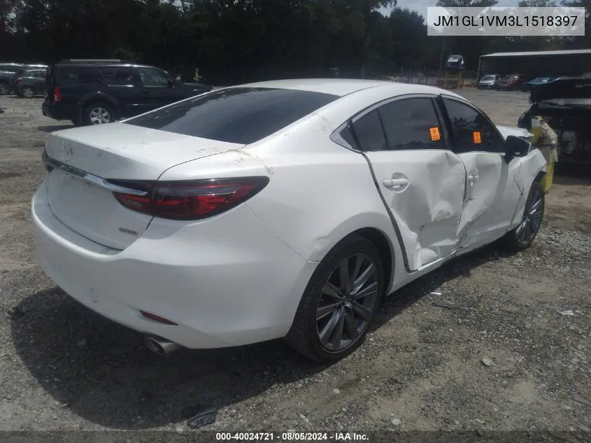 2020 Mazda Mazda6 Touring VIN: JM1GL1VM3L1518397 Lot: 40024721