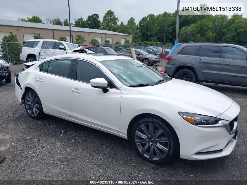 2020 Mazda Mazda6 Touring VIN: JM1GL1VM6L1513338 Lot: 40235116