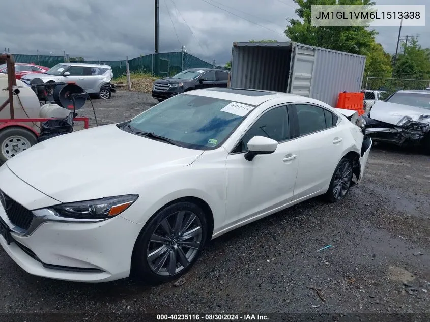 2020 Mazda Mazda6 Touring VIN: JM1GL1VM6L1513338 Lot: 40235116