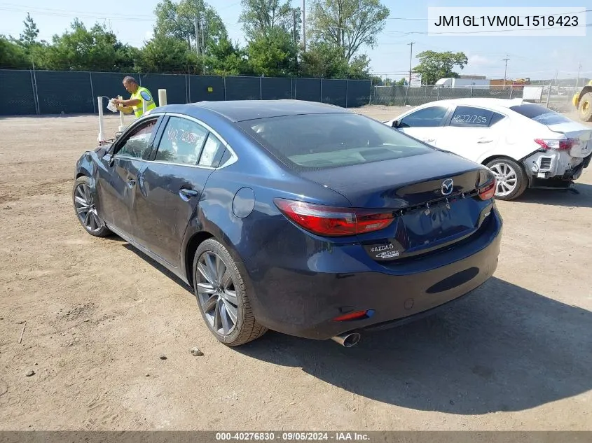 2020 Mazda 6 Touring VIN: JM1GL1VM0L1518423 Lot: 40276830