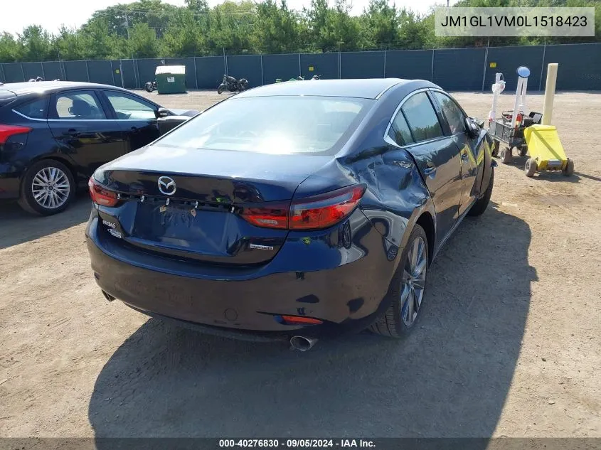 2020 Mazda 6 Touring VIN: JM1GL1VM0L1518423 Lot: 40276830