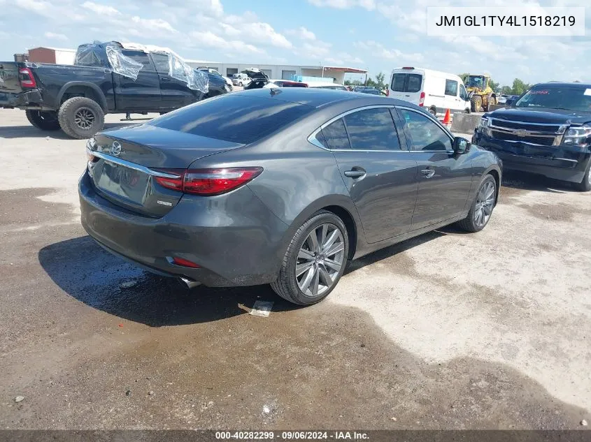 JM1GL1TY4L1518219 2020 Mazda Mazda6 Grand Touring