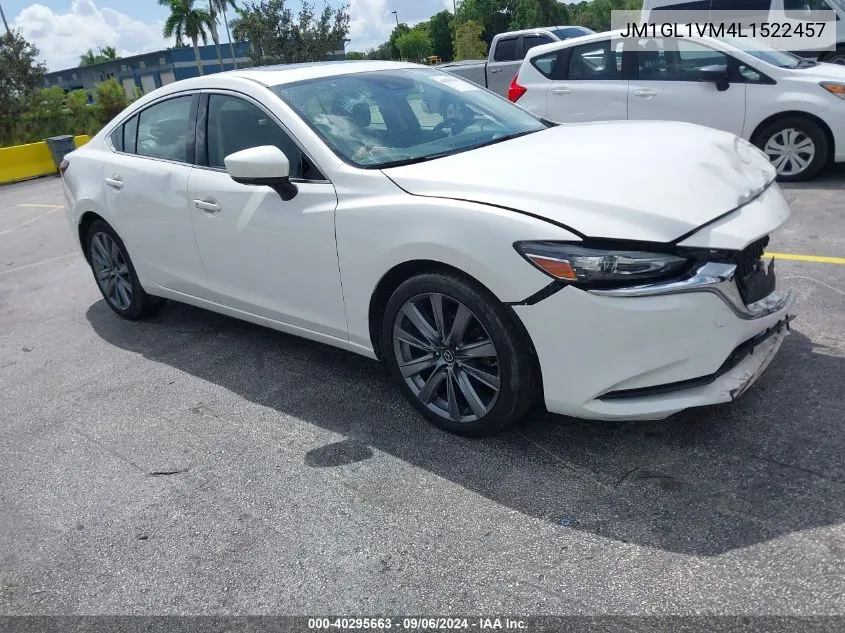 2020 Mazda Mazda6 Touring VIN: JM1GL1VM4L1522457 Lot: 40295663