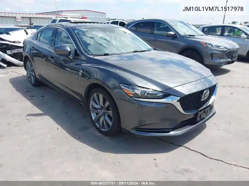 2020 Mazda Mazda6 Touring VIN: JM1GL1VM7L1517978 Lot: 40321751