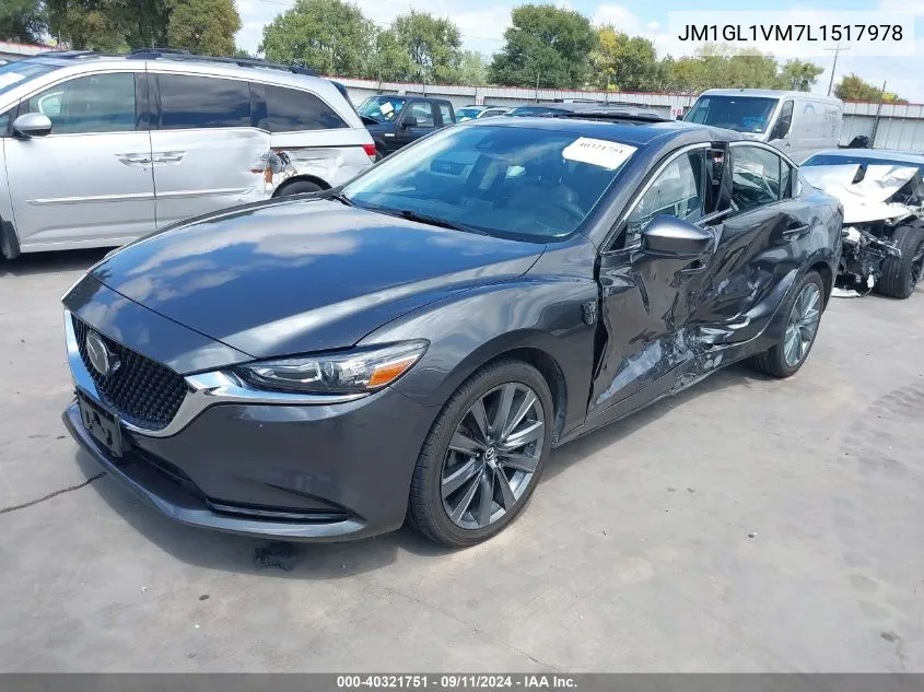 2020 Mazda Mazda6 Touring VIN: JM1GL1VM7L1517978 Lot: 40321751