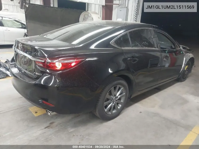 JM1GL1UM2L1511569 2020 Mazda Mazda6 Sport