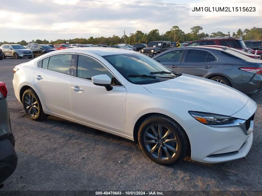 2020 Mazda 6 Sport VIN: JM1GL1UM2L1515623 Lot: 40470603