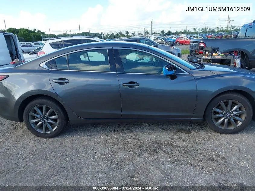 JM1GL1UM5M1612509 2021 Mazda Mazda6 Sport