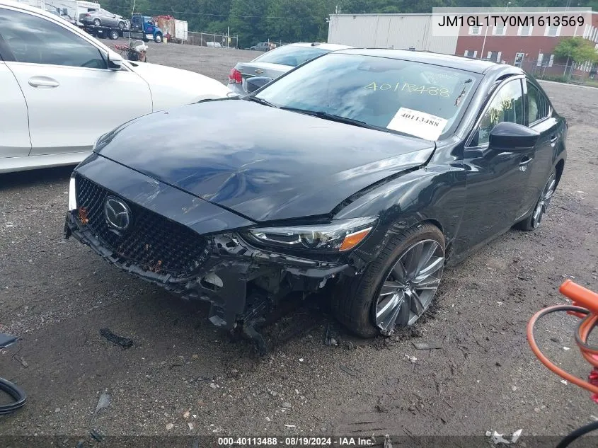 JM1GL1TY0M1613569 2021 Mazda Mazda6 Grand Touring