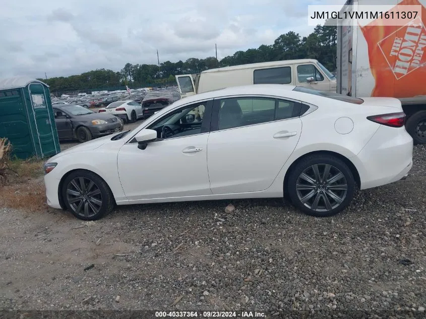 JM1GL1VM1M1611307 2021 Mazda Mazda6 Touring