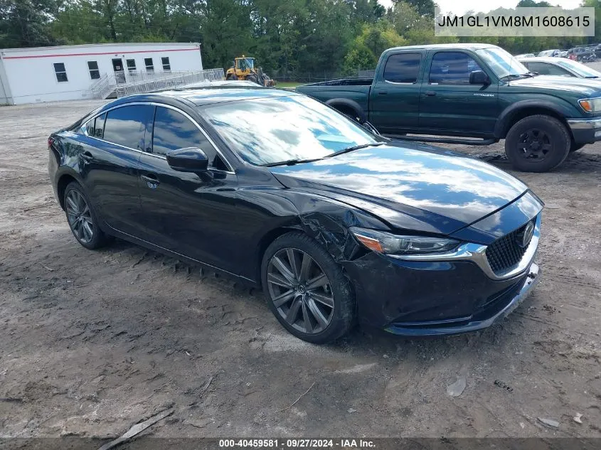 2021 Mazda Mazda6 Touring VIN: JM1GL1VM8M1608615 Lot: 40459581