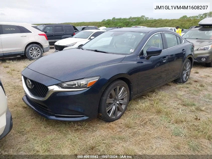 2021 Mazda Mazda6 Touring VIN: JM1GL1VM4M1608207 Lot: 40518842