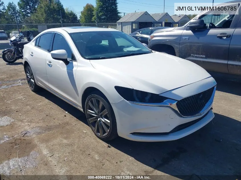 2021 Mazda Mazda6 Touring VIN: JM1GL1VM1M1606785 Lot: 40569222