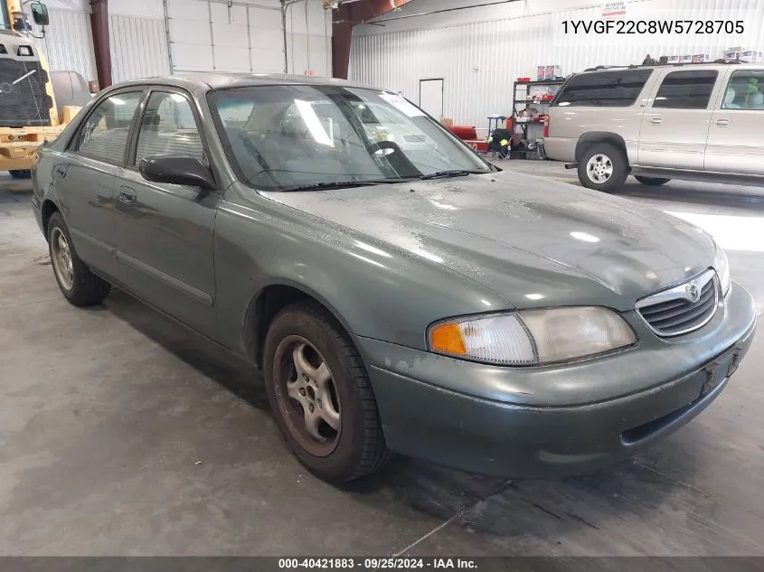 1YVGF22C8W5728705 1998 Mazda 626 Dx/Lx