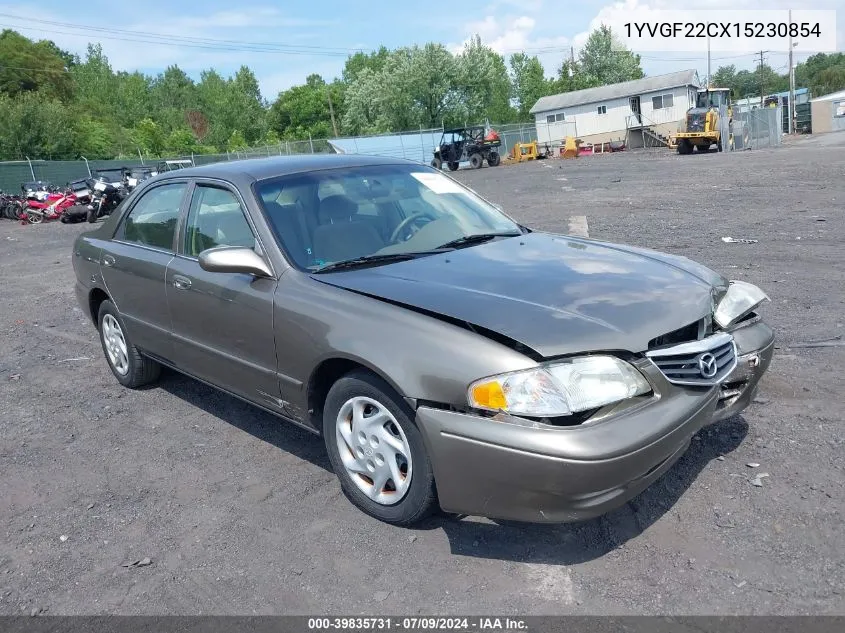 2001 Mazda 626 Es/Lx VIN: 1YVGF22CX15230854 Lot: 39835731