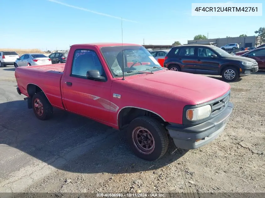 1994 Mazda B3000 VIN: 4F4CR12U4RTM42761 Lot: 40586593