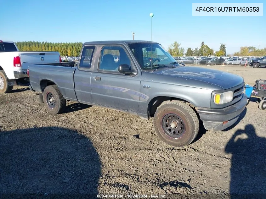 1994 Mazda B3000 Cab Plus VIN: 4F4CR16U7RTM60553 Lot: 40651538