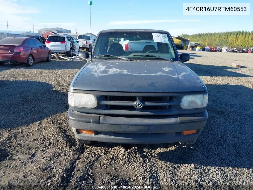 1994 Mazda B3000 Cab Plus VIN: 4F4CR16U7RTM60553 Lot: 40651538