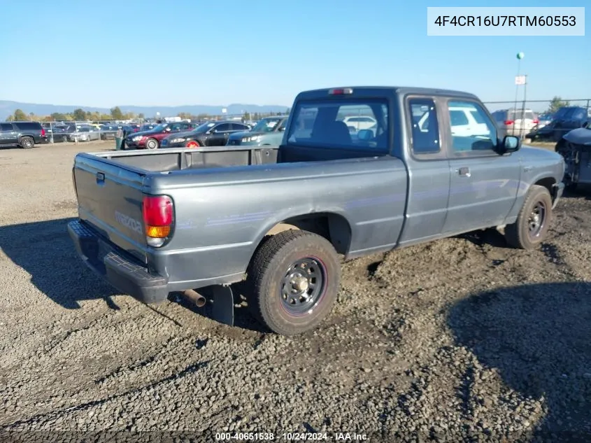 1994 Mazda B3000 Cab Plus VIN: 4F4CR16U7RTM60553 Lot: 40651538