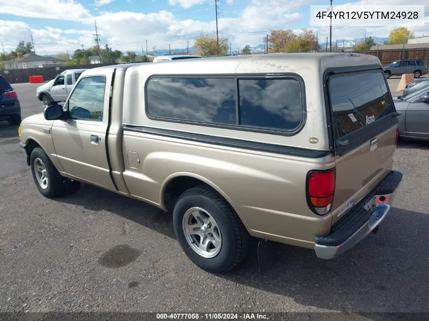 2000 Mazda B3000 Se/Sx VIN: 4F4YR12V5YTM24928 Lot: 40777058