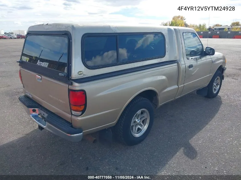 2000 Mazda B3000 Se/Sx VIN: 4F4YR12V5YTM24928 Lot: 40777058