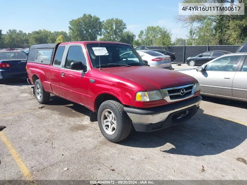 2001 Mazda B3000 Ds/Se VIN: 4F4YR16U11TM00617 Lot: 40409672