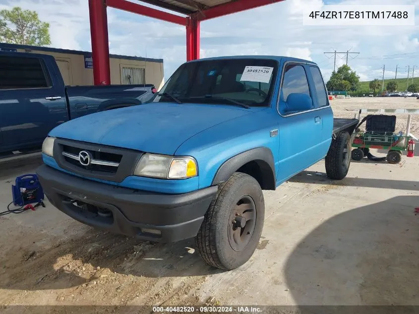 4F4ZR17E81TM17488 2001 Mazda B4000 Se