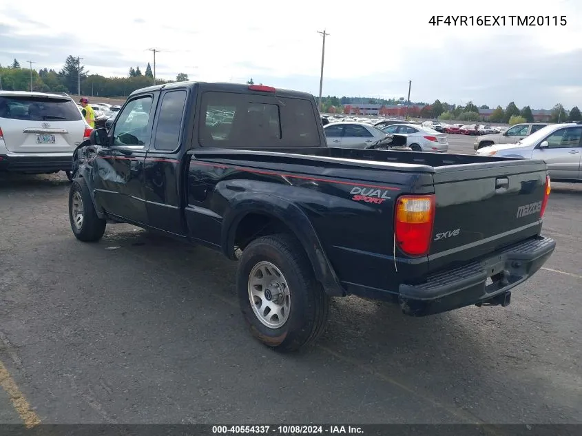 4F4YR16EX1TM20115 2001 Mazda B3000 Ds/Se