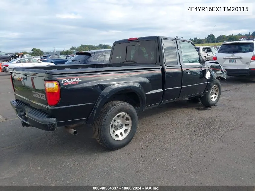 2001 Mazda B3000 Ds/Se VIN: 4F4YR16EX1TM20115 Lot: 40554337