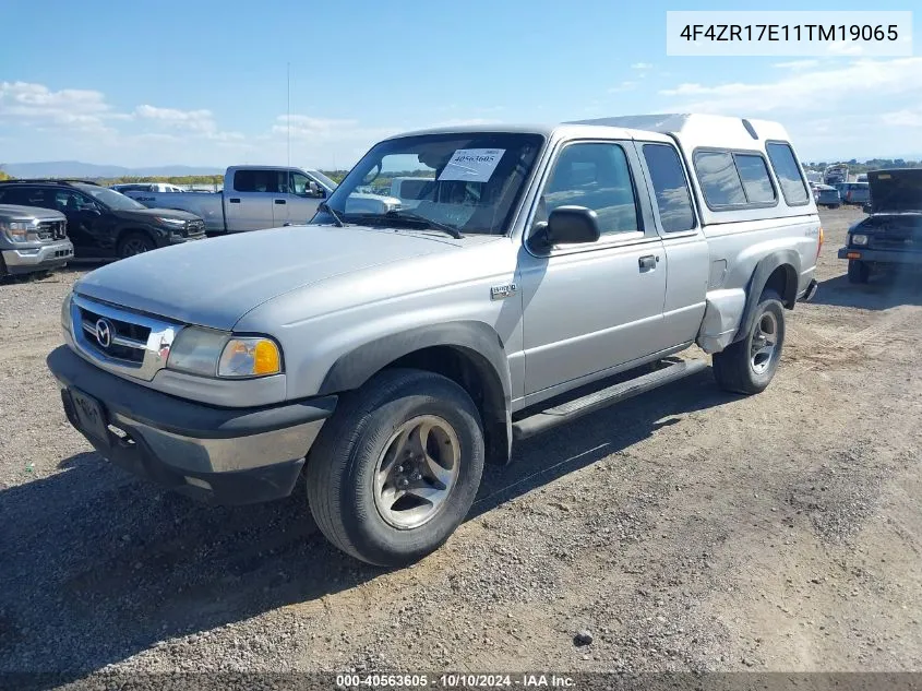 2001 Mazda B4000 Se VIN: 4F4ZR17E11TM19065 Lot: 40563605