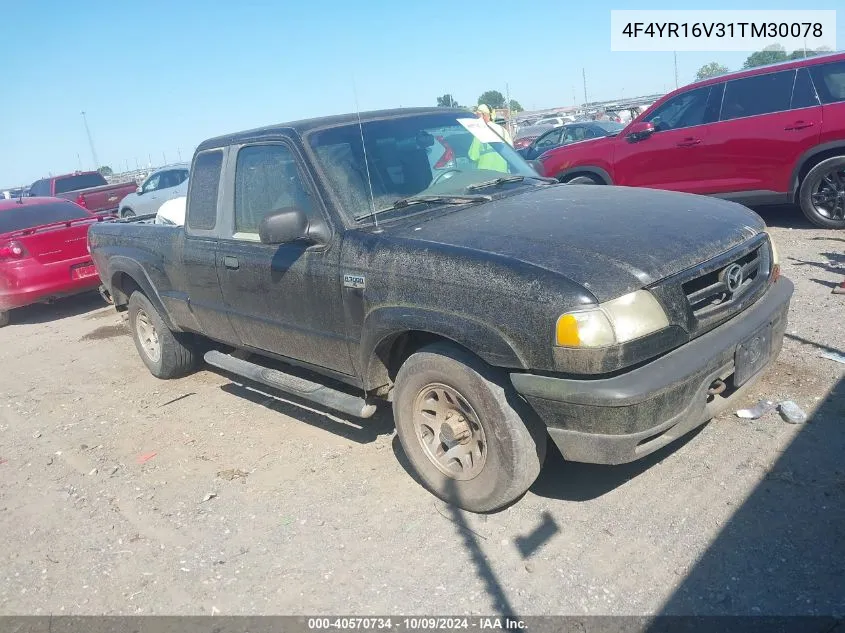 2001 Mazda B3000 Ds/Se VIN: 4F4YR16V31TM30078 Lot: 40570734