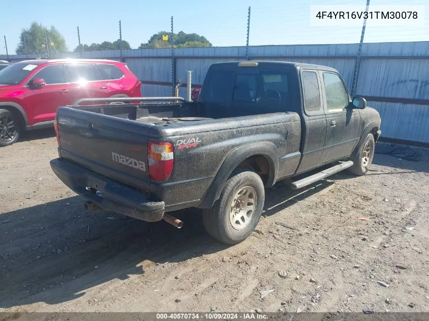 2001 Mazda B3000 Ds/Se VIN: 4F4YR16V31TM30078 Lot: 40570734