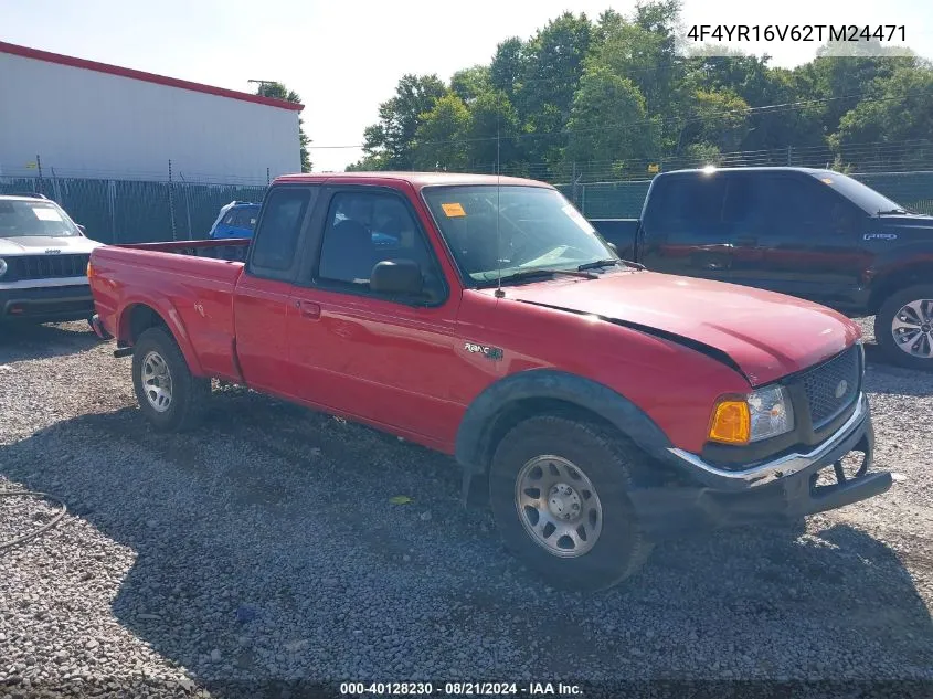 2002 Mazda B3000 Cab Plus VIN: 4F4YR16V62TM24471 Lot: 40128230