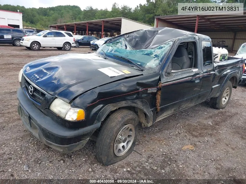 4F4YR16U02TM13831 2002 Mazda B3000 Cab Plus