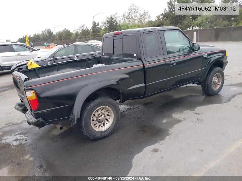 2002 Mazda B3000 Cab Plus VIN: 4F4YR16U62TM03112 Lot: 40448146