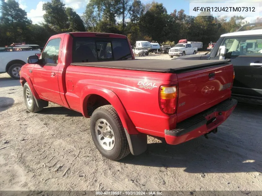 2002 Mazda B3000 Ds VIN: 4F4YR12U42TM07312 Lot: 40739557