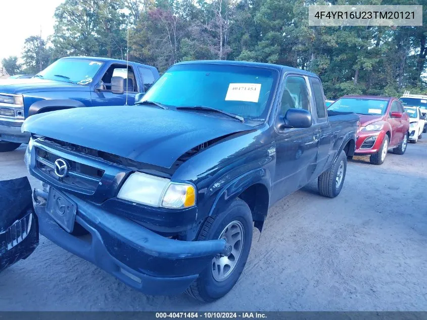 2003 Mazda B3000 Ds VIN: 4F4YR16U23TM20121 Lot: 40471454