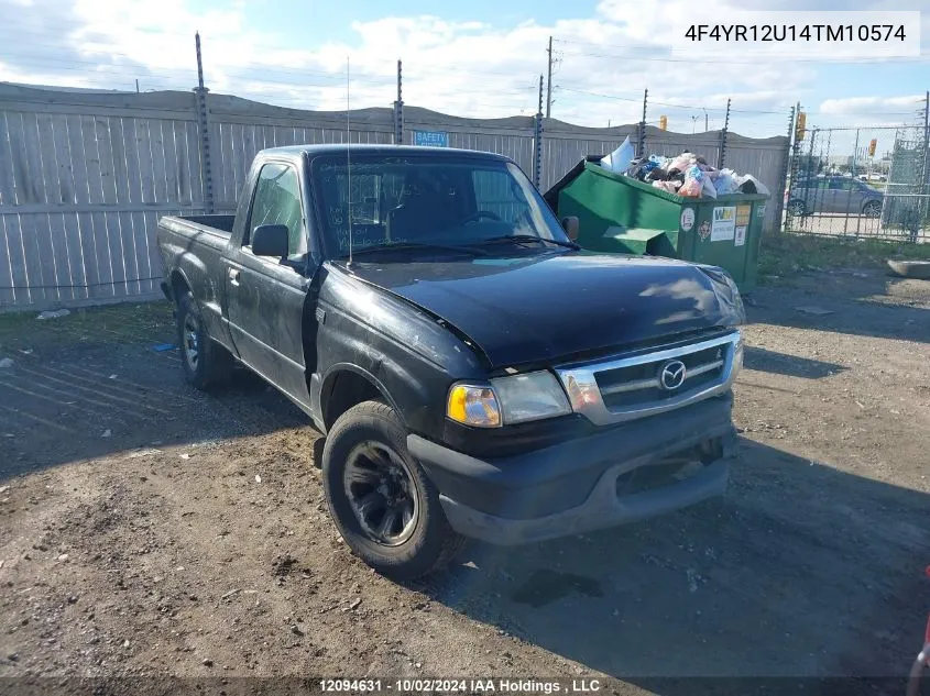 2004 Mazda B3000 VIN: 4F4YR12U14TM10574 Lot: 12094631