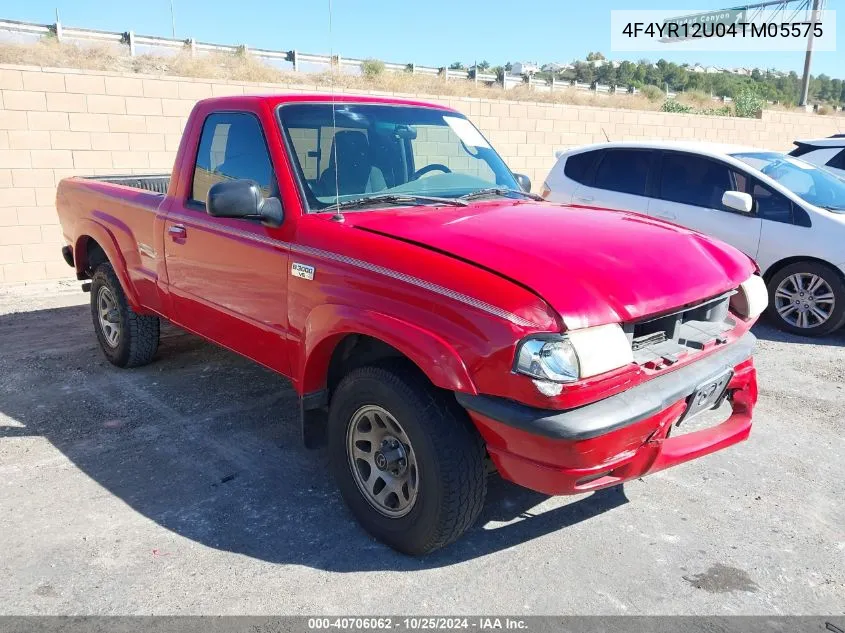 2004 Mazda B3000 Ds VIN: 4F4YR12U04TM05575 Lot: 40706062