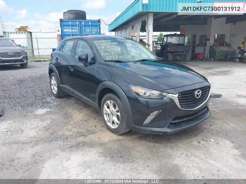 JM1DKFC73G0131912 2016 Mazda Cx-3