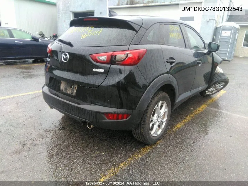 JM1DKDC78G0132543 2016 Mazda Cx-3