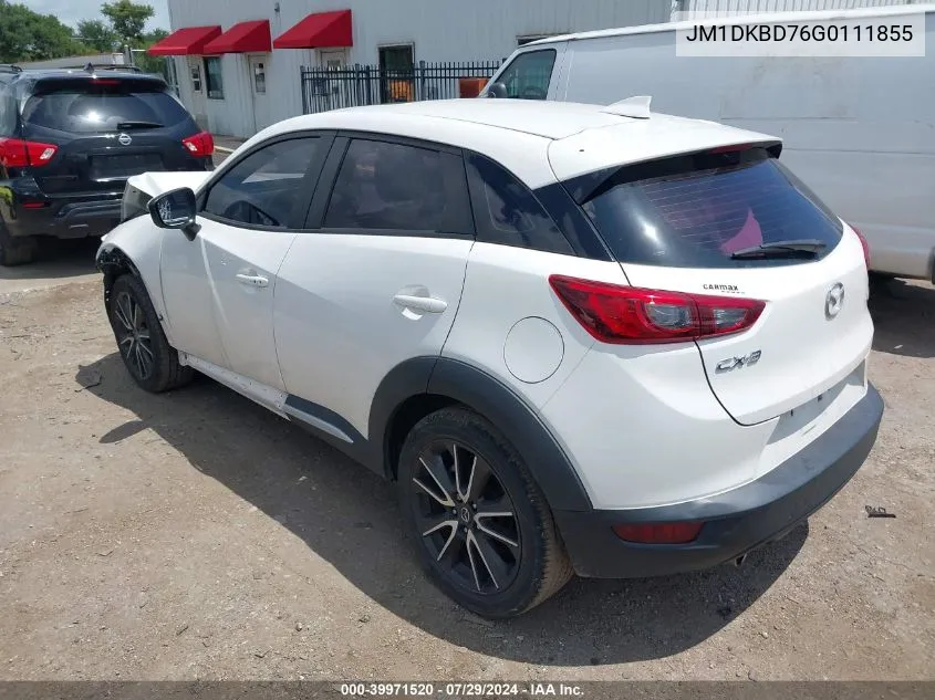 JM1DKBD76G0111855 2016 Mazda Cx-3 Grand Touring