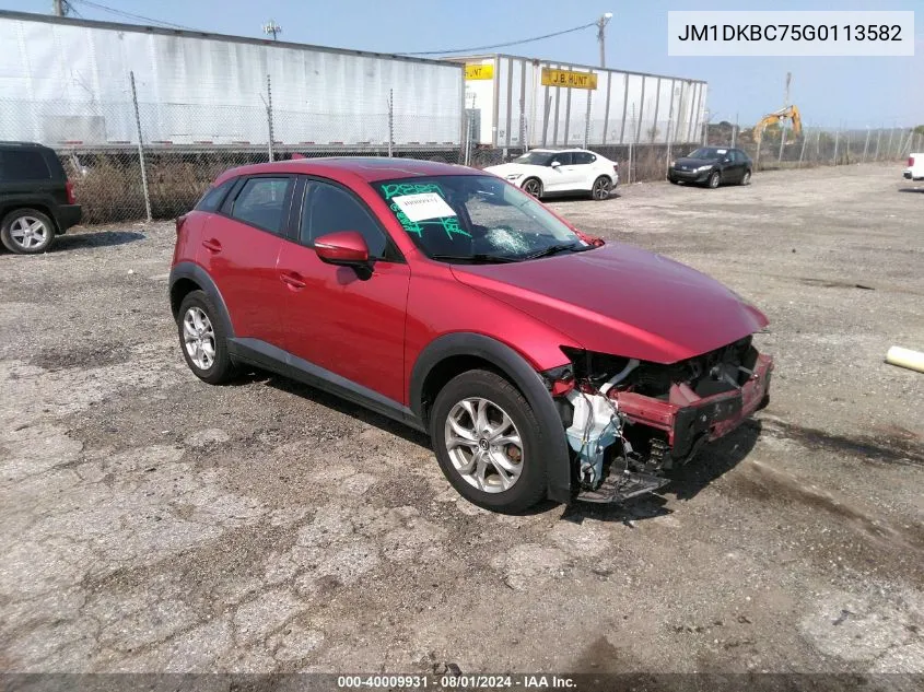 JM1DKBC75G0113582 2016 Mazda Cx-3 Touring