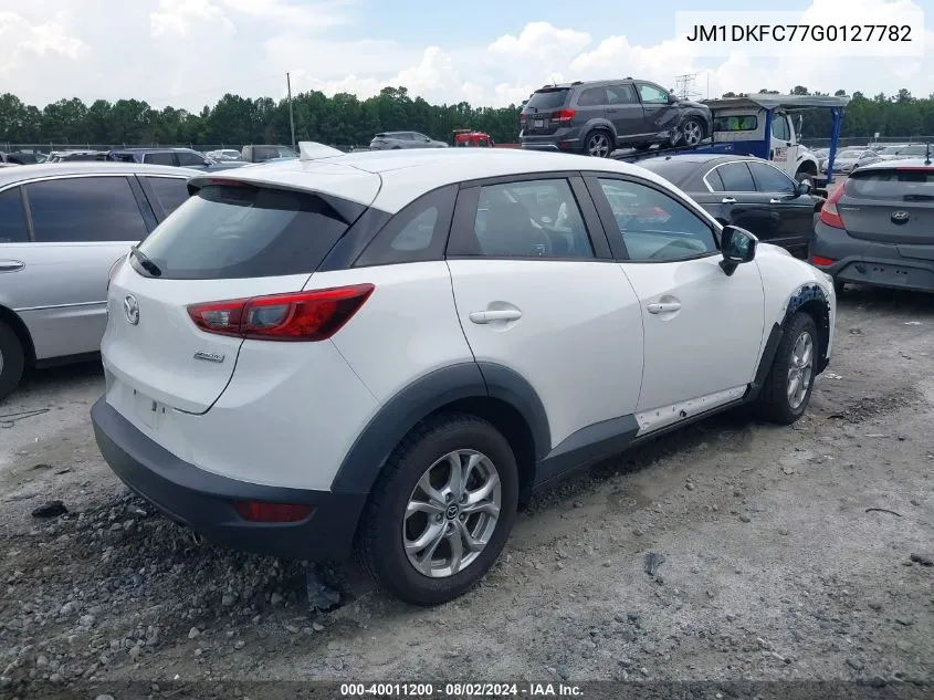 JM1DKFC77G0127782 2016 Mazda Cx-3 Touring