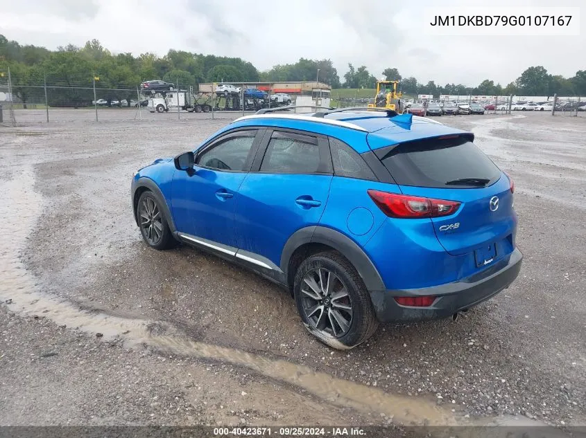 JM1DKBD79G0107167 2016 Mazda Cx-3 Grand Touring