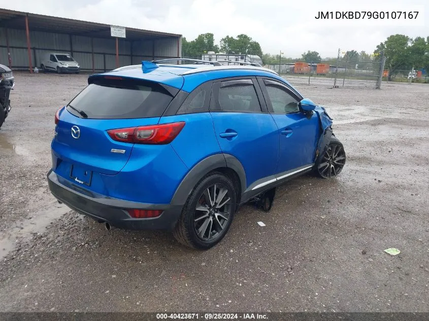 JM1DKBD79G0107167 2016 Mazda Cx-3 Grand Touring