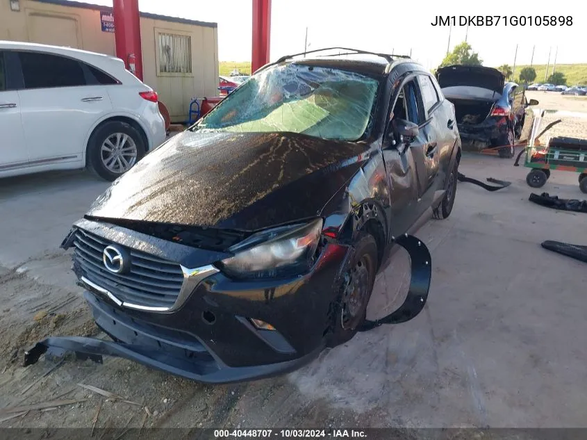 JM1DKBB71G0105898 2016 Mazda Cx-3 Sport